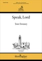 Speak, Lord Two-Part Mixed choral sheet music cover